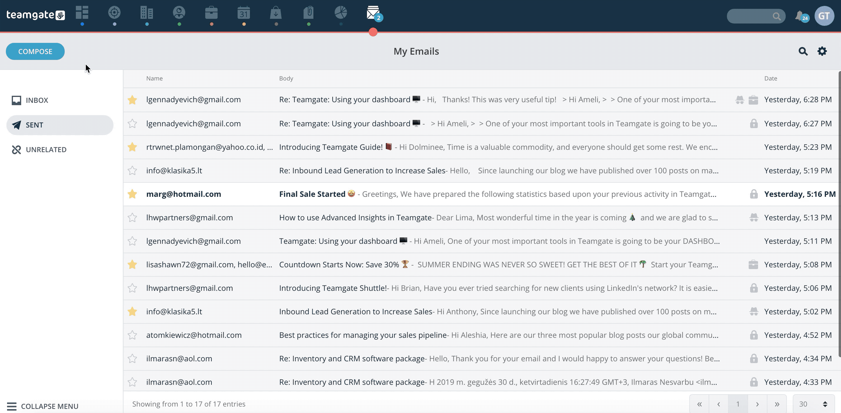 Compose-new-email-inbox-Teamgate-CRM.gif
