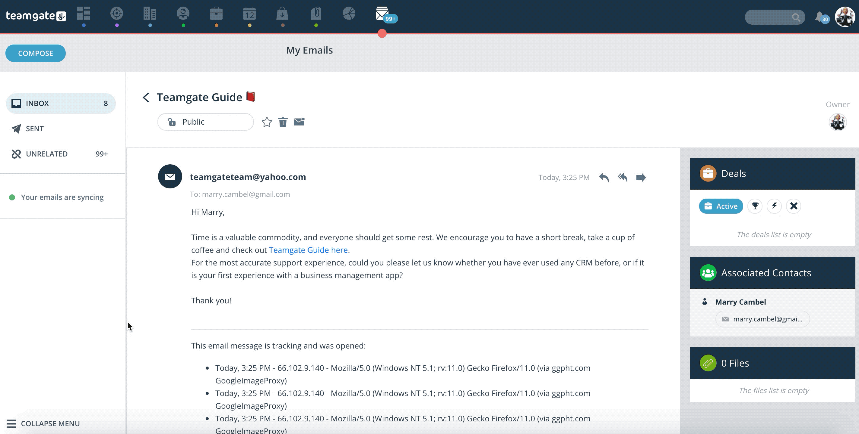 Email-content-integration-Teamgate-CRM.gif
