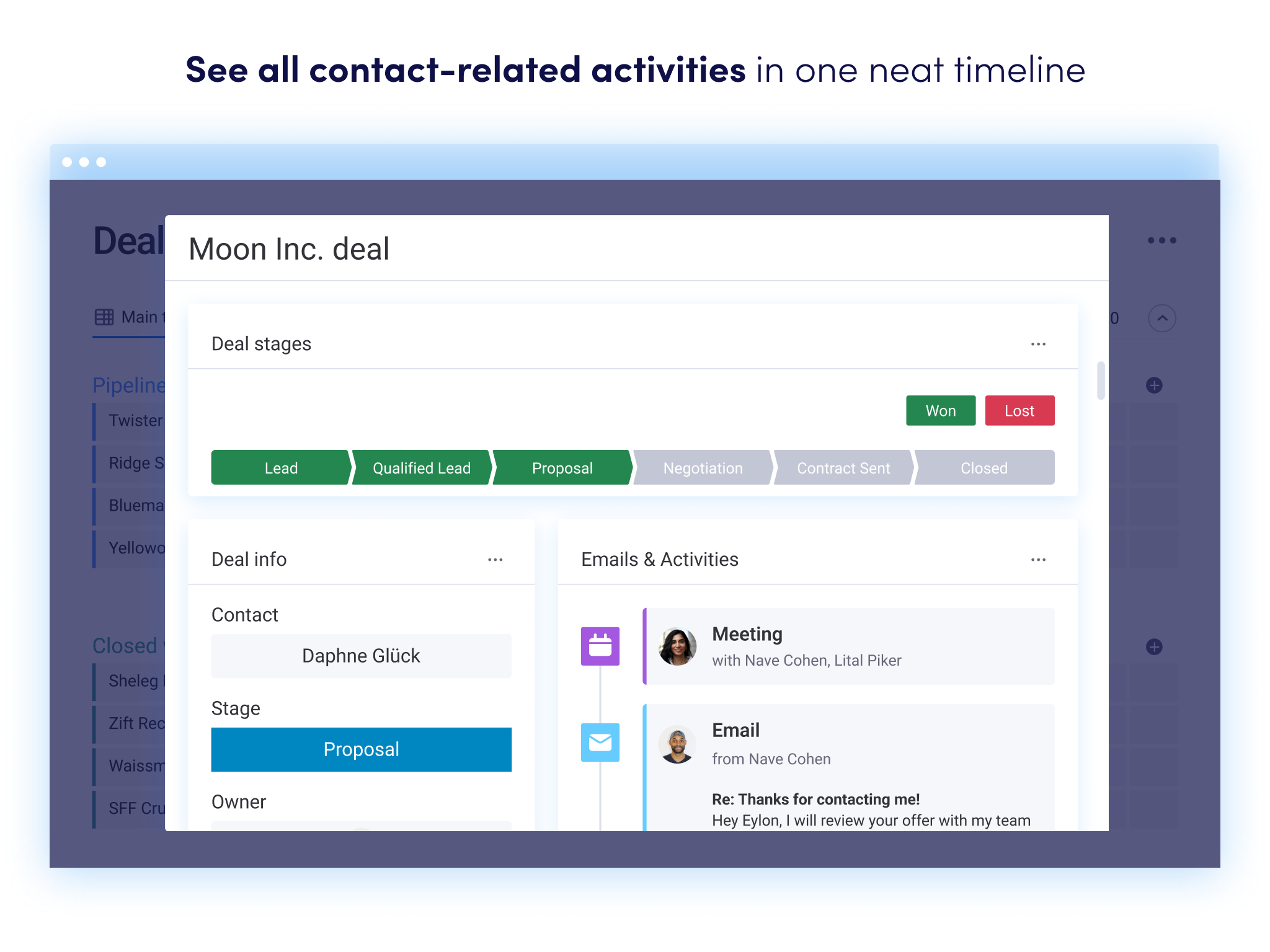 monday interface