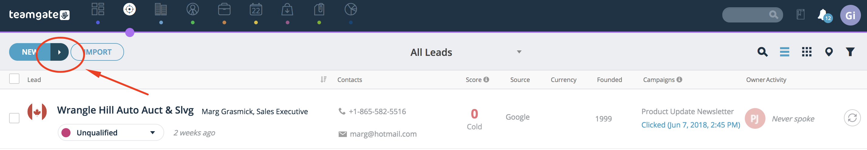 arrow-quick-menu-Teamgate-CRM.png