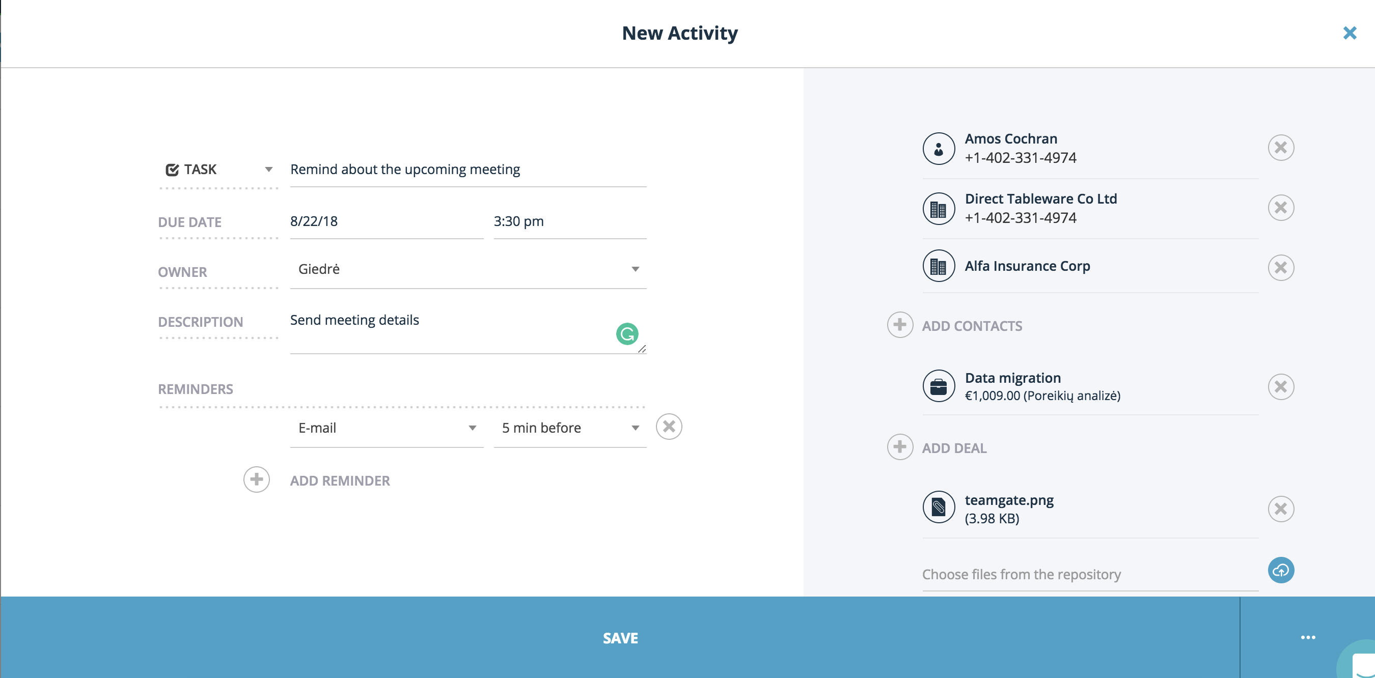 create-new-activity-pop-up-window-Teamgate-CRM.png