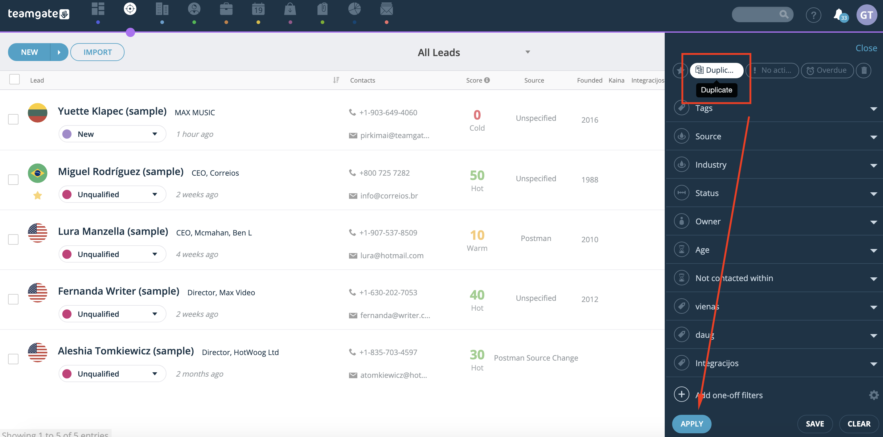 Filtering-by-duplicates-Teamgate-CRM.png