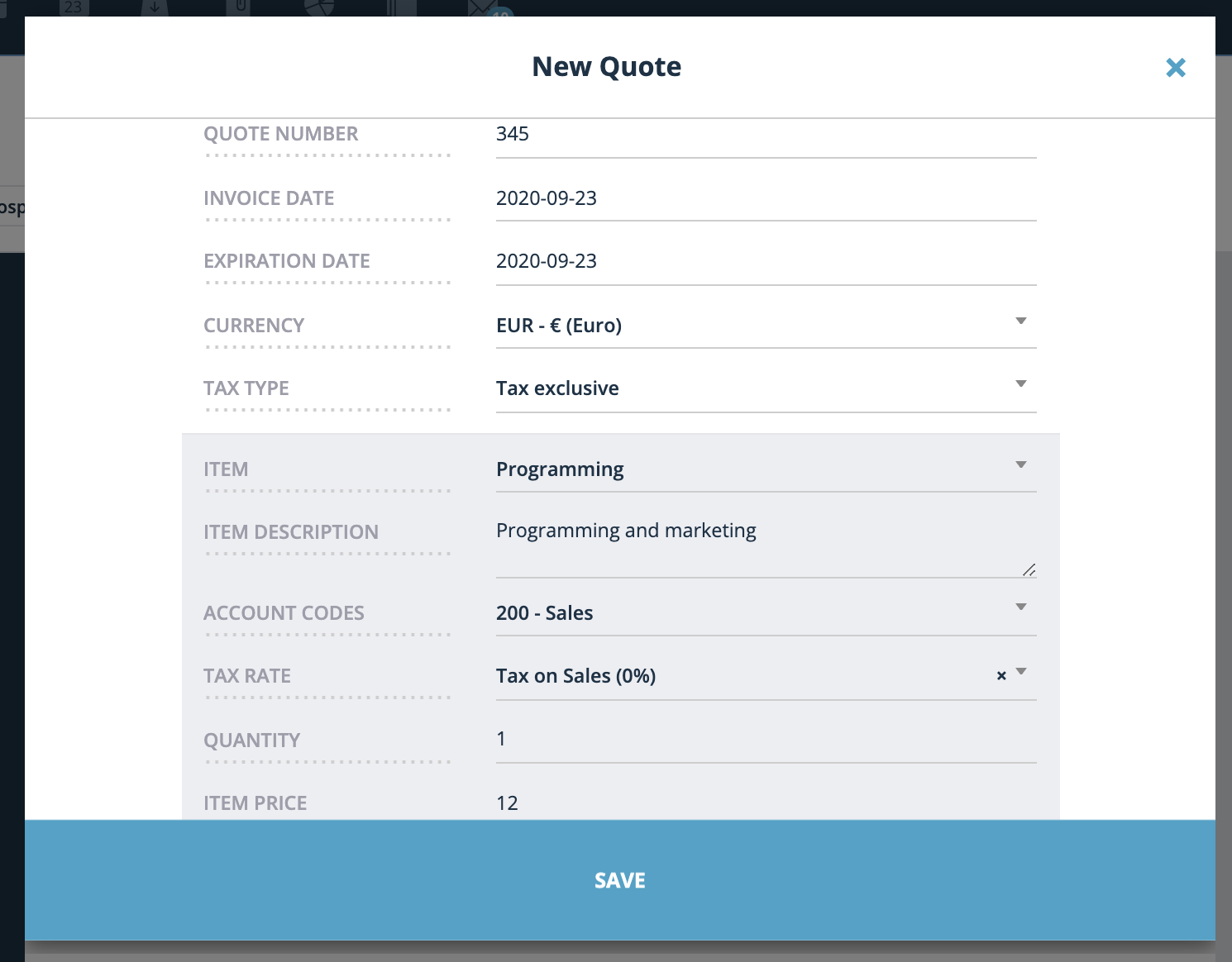 New-quote-Xero-Teamgate-CRM.png