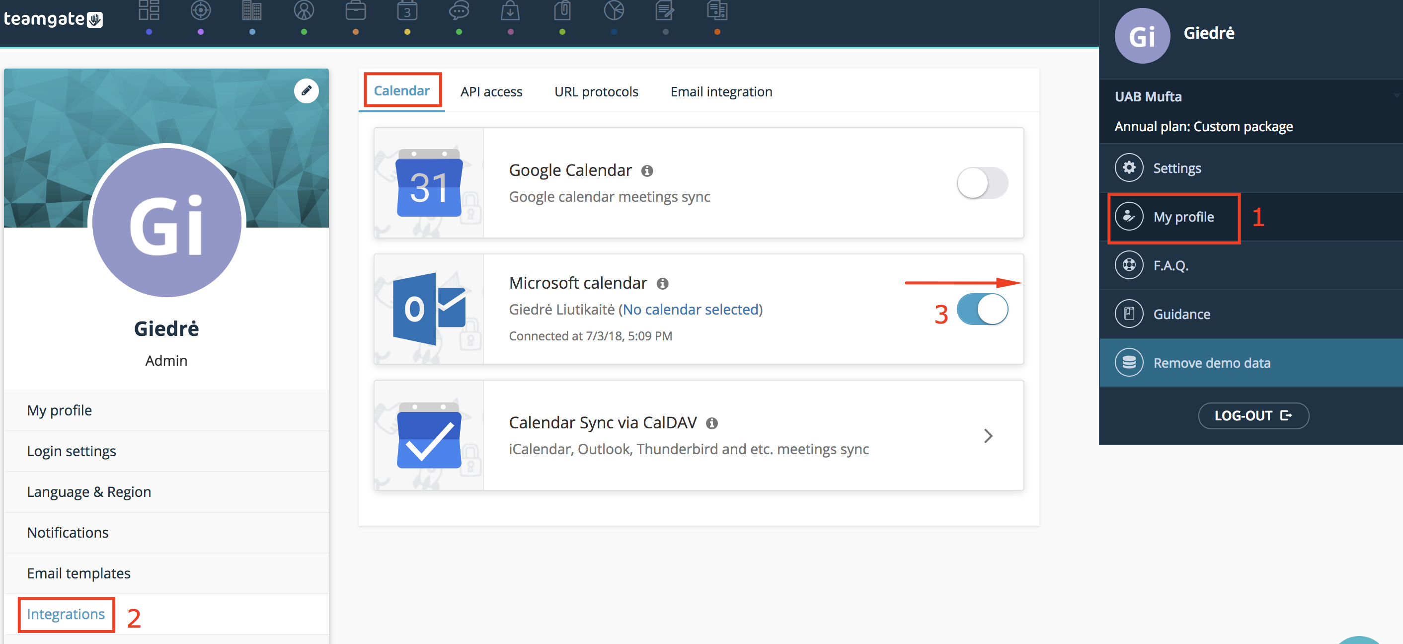 office365-calendar-integration-my-profile-Teamgate-CRM.png