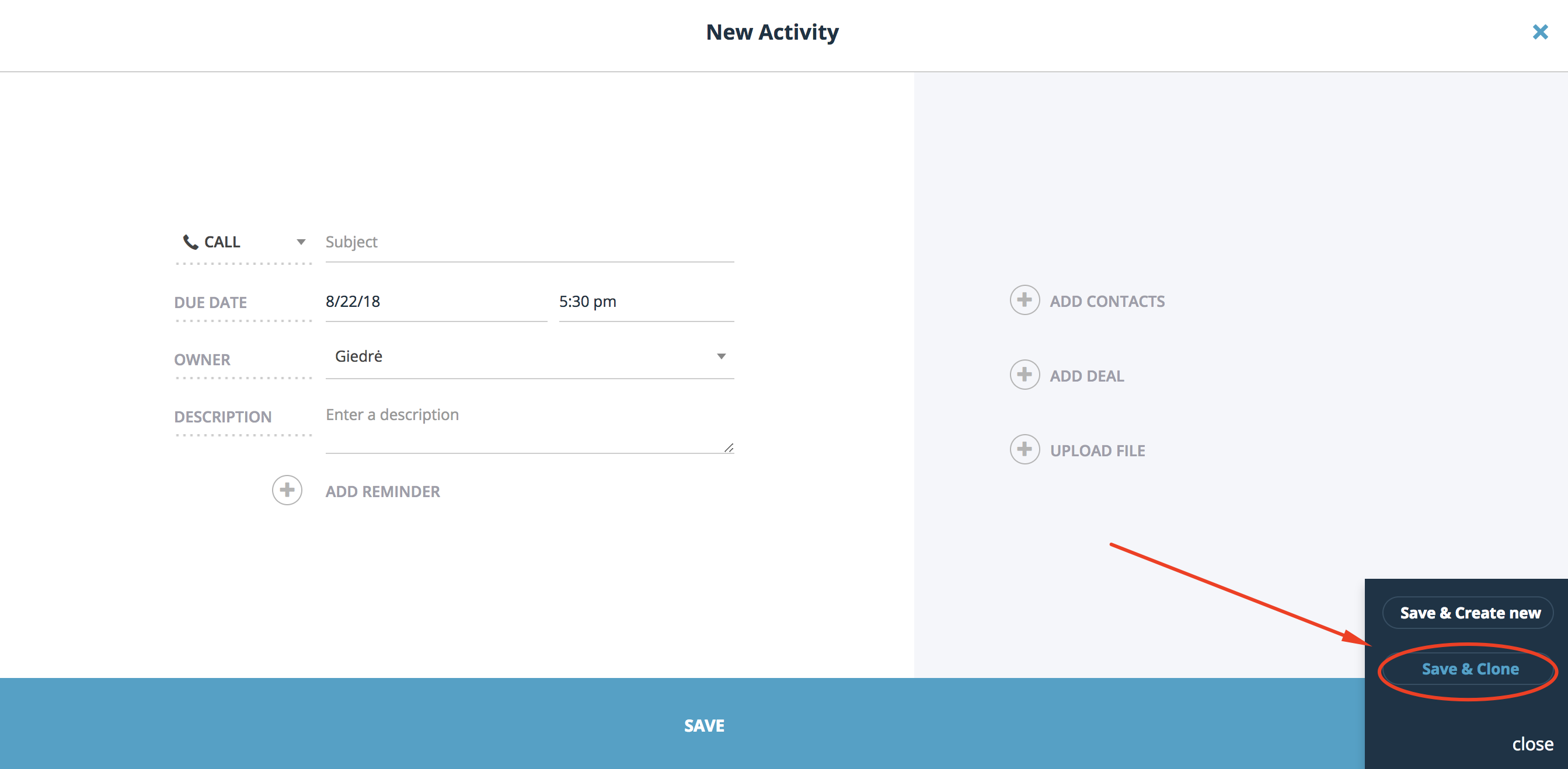 save-and-clone-activities-Teamgate-CRM.png